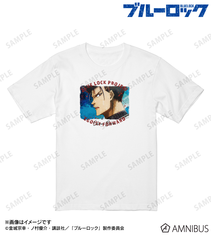 馬狼 照英 grunge CANVAS Tシャツ