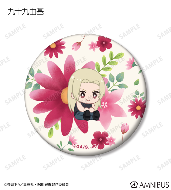 しらたま　FLOWERS 画展 特典 缶バッジ　ダリア しらたま FLOWERS 画展 特典 缶バッジ ダリア Innocent Gray