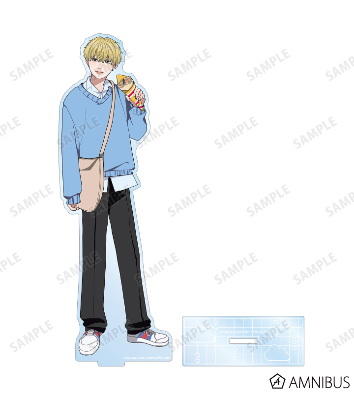 はなげのまい先生 描き下ろし 山崎聡 放課後ver. BIGアクリルスタンド