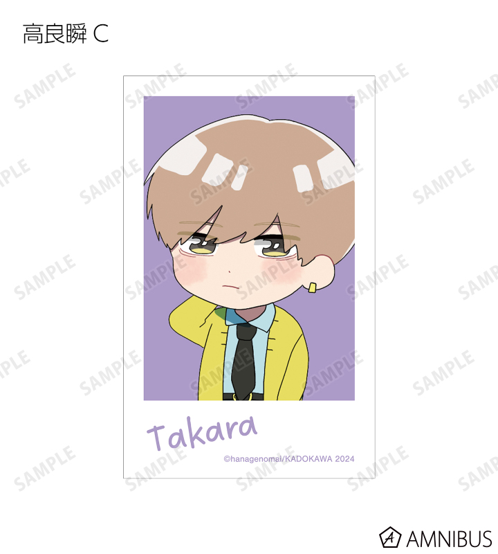 トレーディングインスタントカメラ風イラストカード