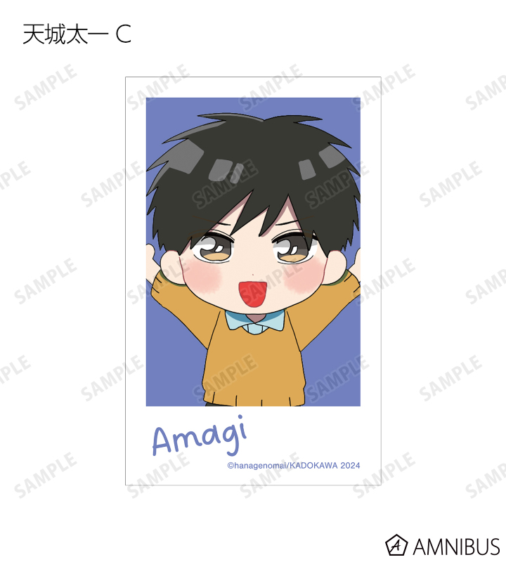 トレーディングインスタントカメラ風イラストカード