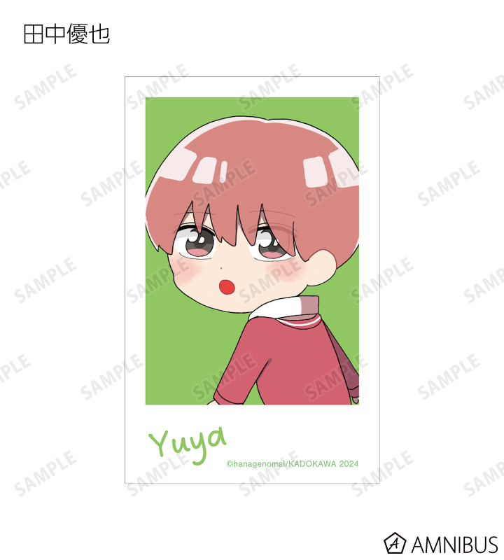 トレーディングインスタントカメラ風イラストカード