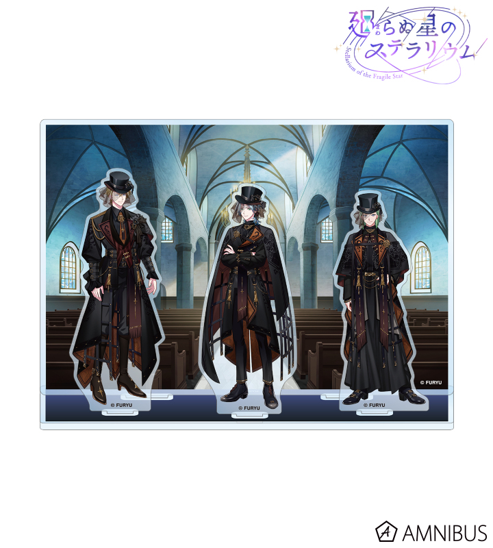 『氷雪の国で、約束のブーケを』 アクリルジオラマ