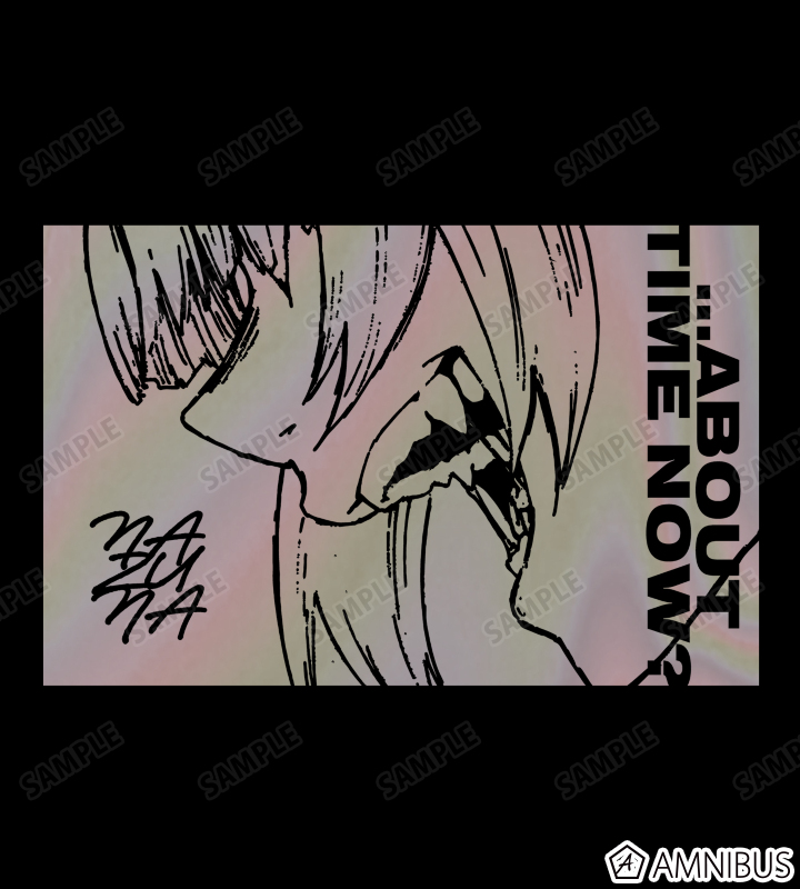 七草ナズナ オーロラフラッシュプリントTシャツ