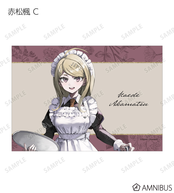 緜さんイラスト メイド&執事ver. トレーディングブロマイド3枚セット