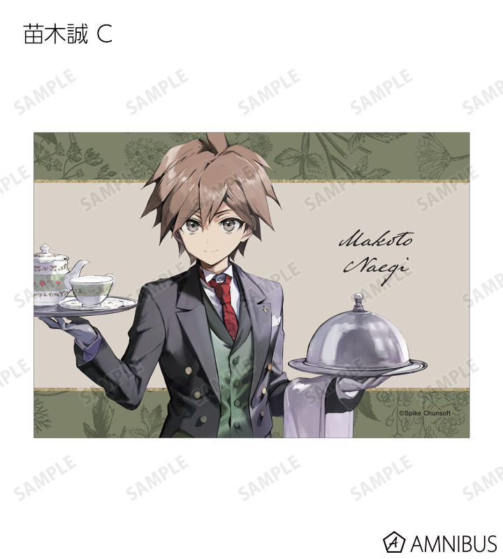 緜さんイラスト メイド&執事ver. トレーディングブロマイド3枚セット