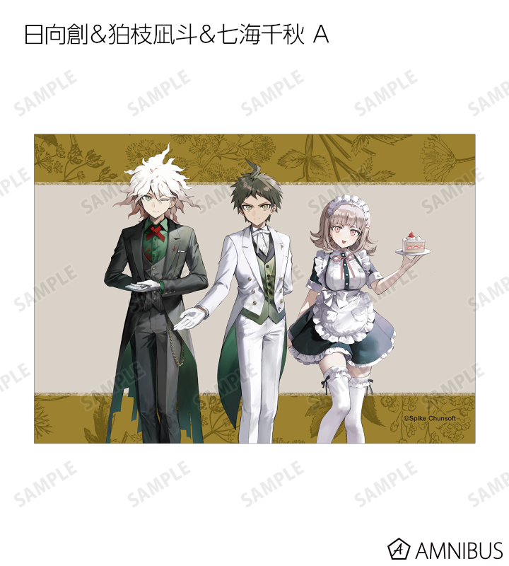 緜さんイラスト メイド&執事ver. トレーディングブロマイド3枚セット