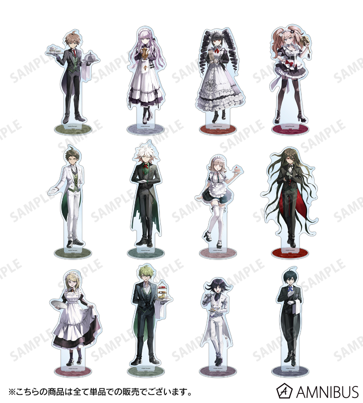 ダンガンロンパ くじ アクリルスタンド 缶バッジ ブロマイド カムクライズル キャラカード カムクライズル ブロマイド 「くじメイト×DRAW