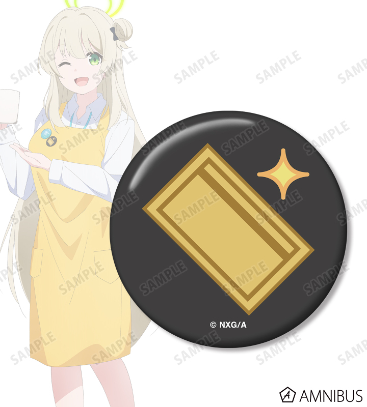 ブルーアーカイブ　くじメイト　限定　描き下ろし　E賞　ホシノ　等身　缶バッジ くじメイト】「ブルーアーカイブ The Animation」くじメイト