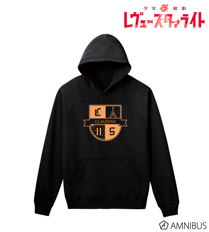 西條 クロディーヌ エンブレムモチーフパーカー