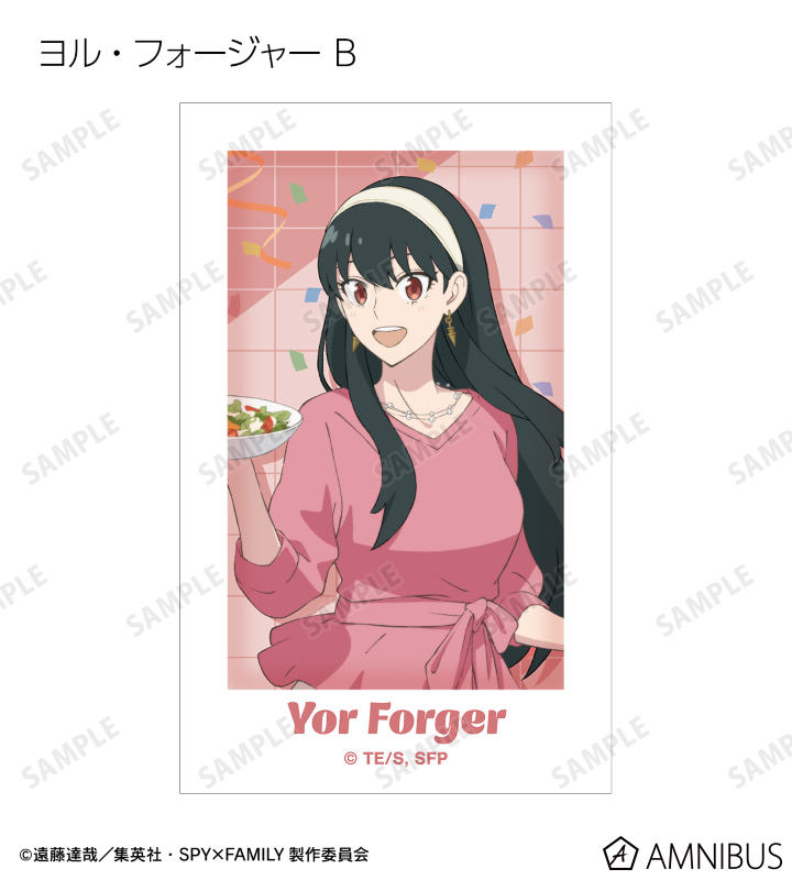 描き下ろし ホリデーパーティーver. トレーディングインスタントカメラ風イラストカード