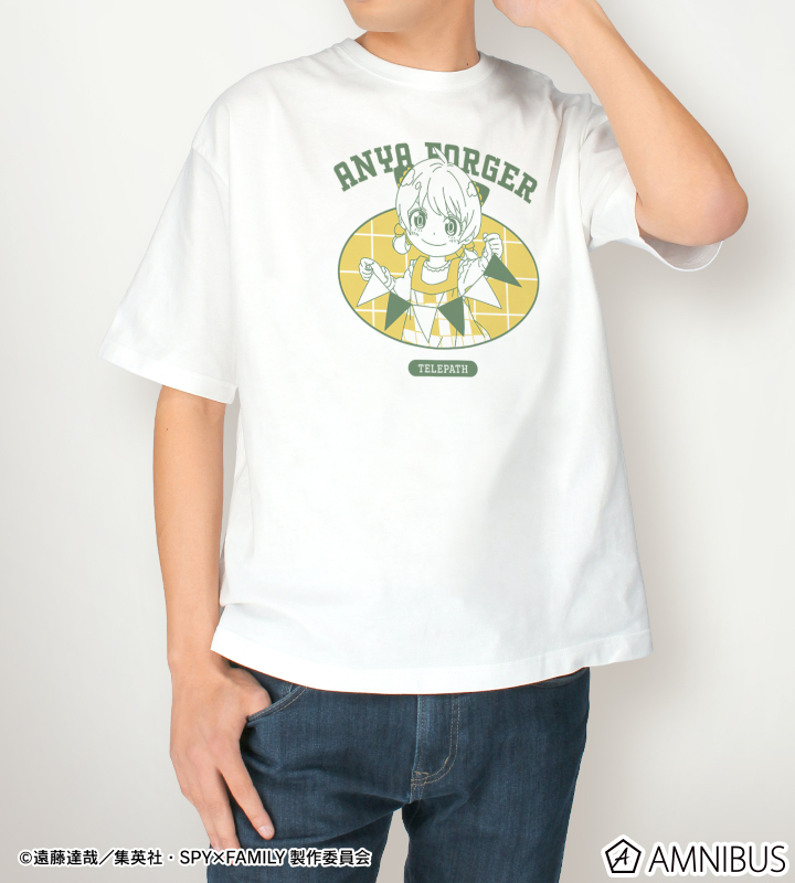描き下ろし アーニャ・フォージャー ホリデーパーティーver. BIGシルエットTシャツ ver.A