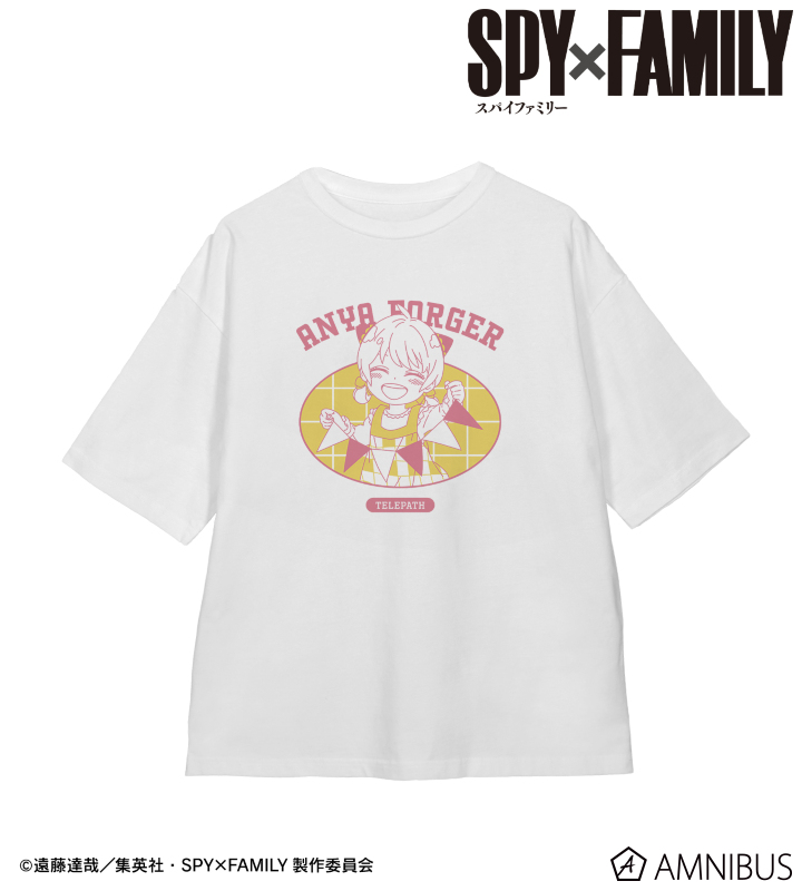 描き下ろし アーニャ・フォージャー ホリデーパーティーver. BIGシルエットTシャツ ver.B