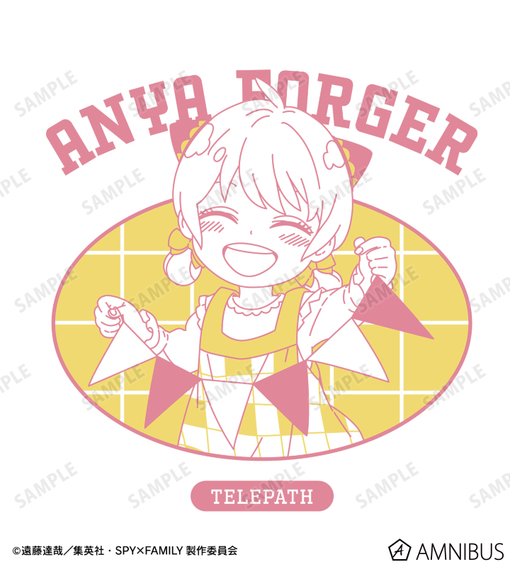 描き下ろし アーニャ・フォージャー ホリデーパーティーver. BIGシルエットTシャツ ver.B