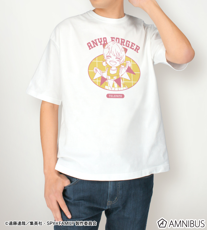描き下ろし アーニャ・フォージャー ホリデーパーティーver. BIGシルエットTシャツ ver.B