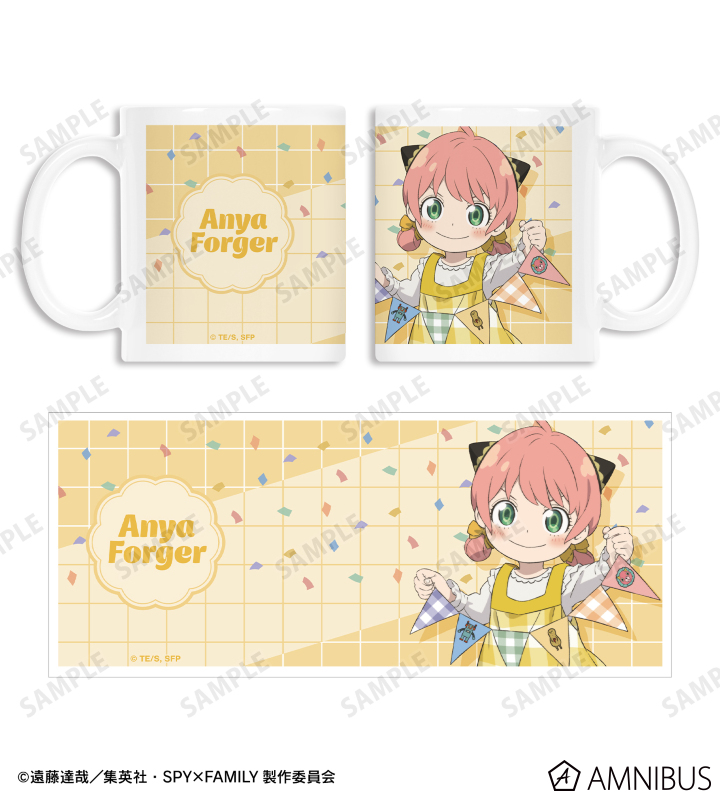 描き下ろし アーニャ・フォージャー ホリデーパーティーver. マグカップ ver.A