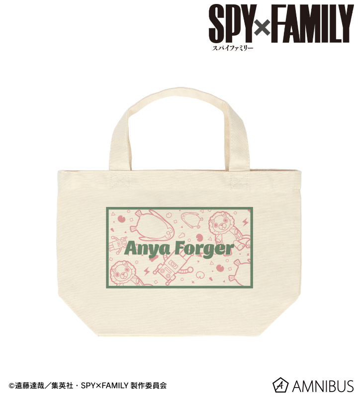 SPY×FAMILY トートバッグ フォージャー家[ティー・シー・ピー] SPY×FAMILY』オーガニックコットンバッグ - ShoPro Mall公式通販