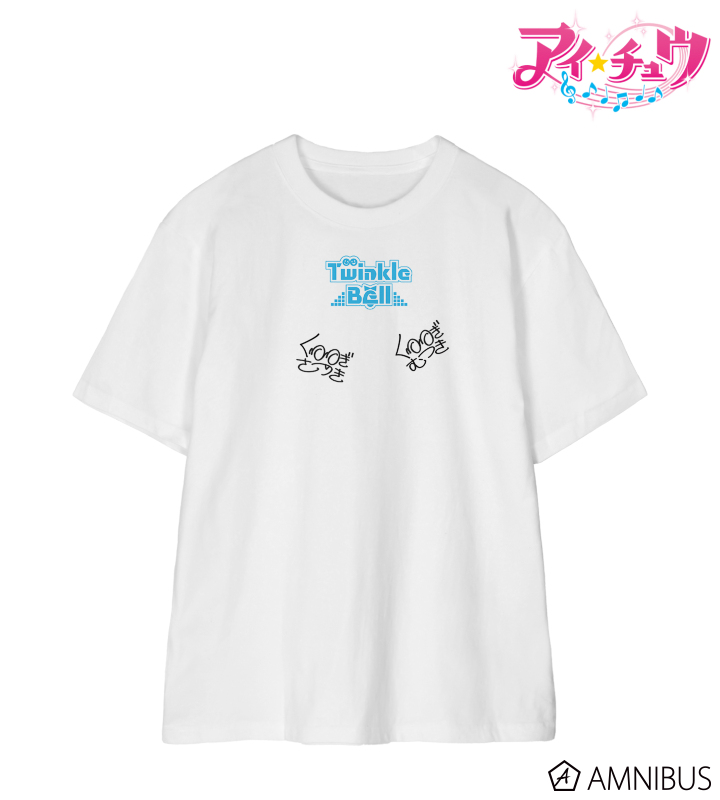 Twinkle Bell サイン入り風 Tシャツ/レディース
