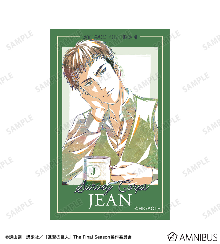 描き下ろし ジャン ティータイムver. Ani-Art イラストカード2枚セット