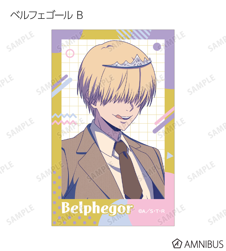 描き下ろし レトロポップver. トレーディングインスタントカメラ風イラストカード