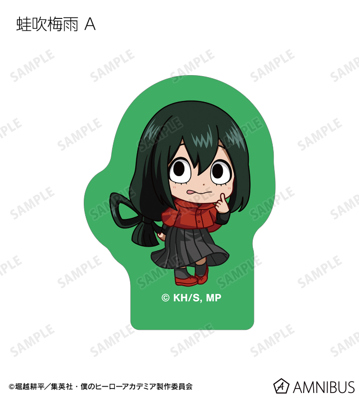 集合 ちびキャラ 赤い私服ver. フレークシール
