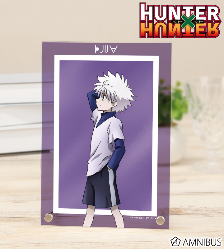 HUNTER×HUNTER　キルアづくし　アクリルキーホルダー　スタンド　シール HUNTER×HUNTER キルアづくし アクリルキーホルダー スタンド