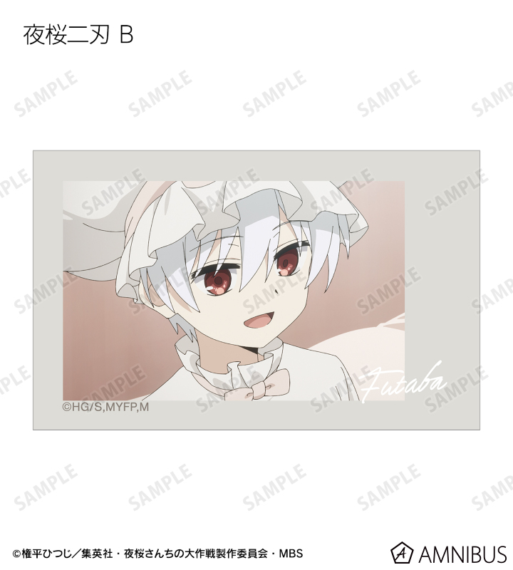 トレーディング場面写インスタントカメラ風イラストカード2枚セット