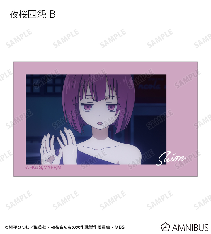 トレーディング場面写インスタントカメラ風イラストカード2枚セット