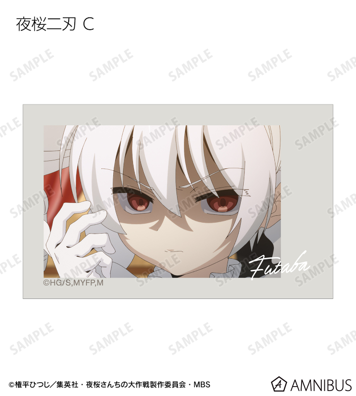 トレーディング場面写インスタントカメラ風イラストカード2枚セット