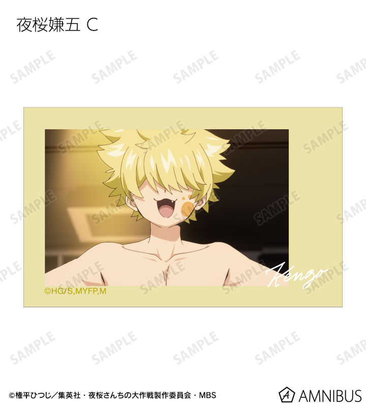 トレーディング場面写インスタントカメラ風イラストカード2枚セット