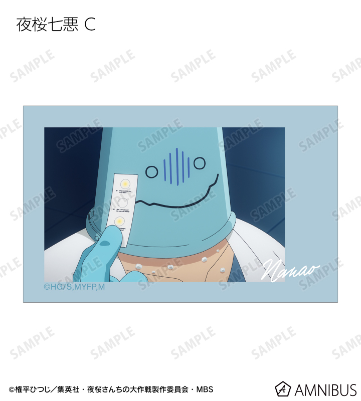 トレーディング場面写インスタントカメラ風イラストカード2枚セット