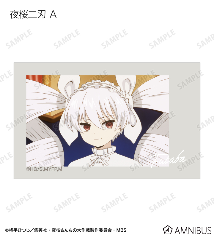 トレーディング場面写インスタントカメラ風イラストカード2枚セット
