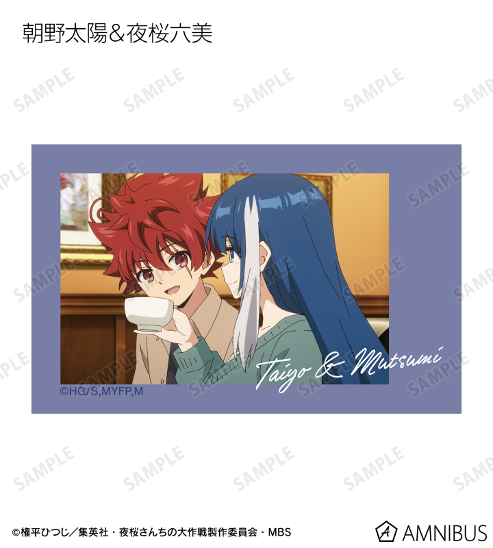 トレーディング場面写インスタントカメラ風イラストカード2枚セット