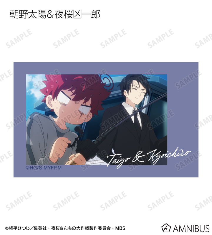 トレーディング場面写インスタントカメラ風イラストカード2枚セット