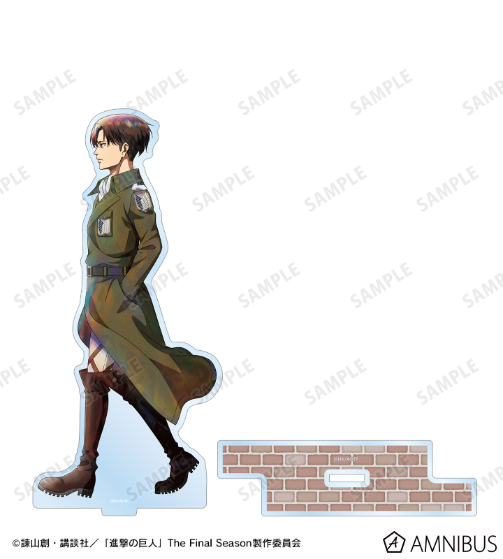 進撃の巨人　冬の歩み　ちびっこ調査兵団　リヴァイ TVアニメ『進撃の巨人』 - 描き下ろし リヴァイ 冬の歩み・着彩