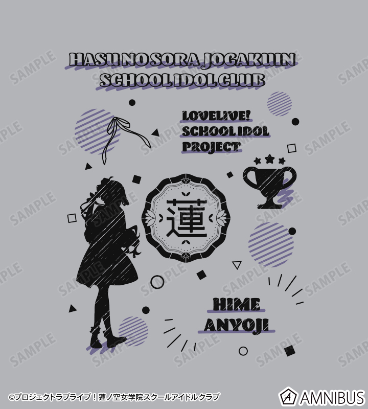 安養寺 姫芽 Ani-Sketch Tシャツ