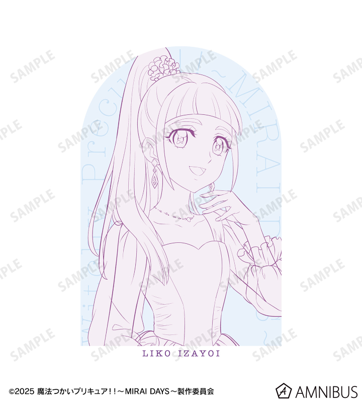 描き下ろし 十六夜 リコ リラックスver. BIGシルエットTシャツ Mサイズ 魔法つかいプリキュア！！～MIRAI DAYS～ - 描き下ろし 十六夜