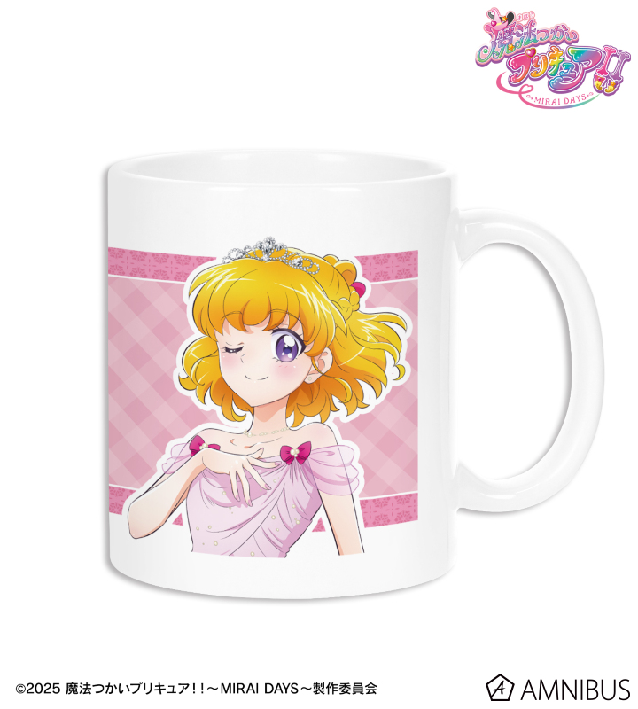描き下ろし 朝日奈 みらい カラードレスver. マグカップ