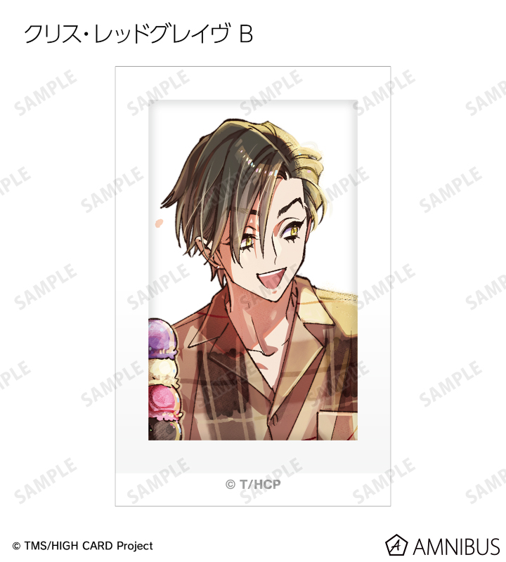 トレーディングエンディングイラストインスタントカメラ風イラストカード