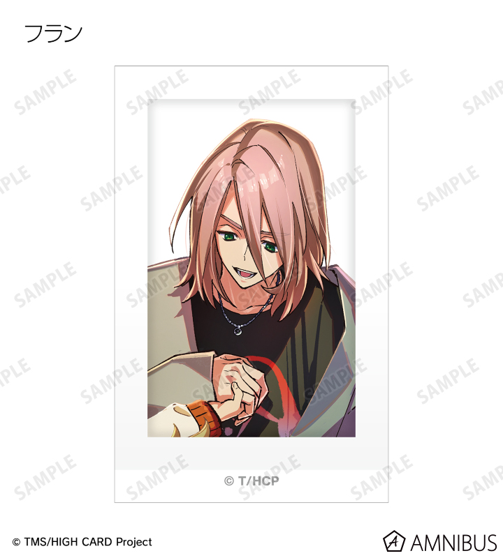 トレーディングエンディングイラストインスタントカメラ風イラストカード