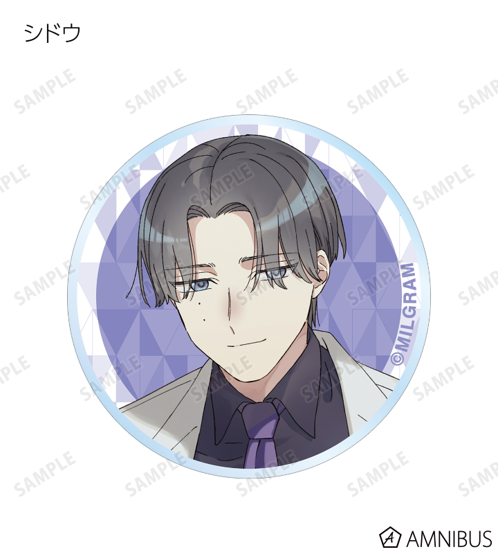 描き下ろしイラスト トレーディングアクリルステッカー