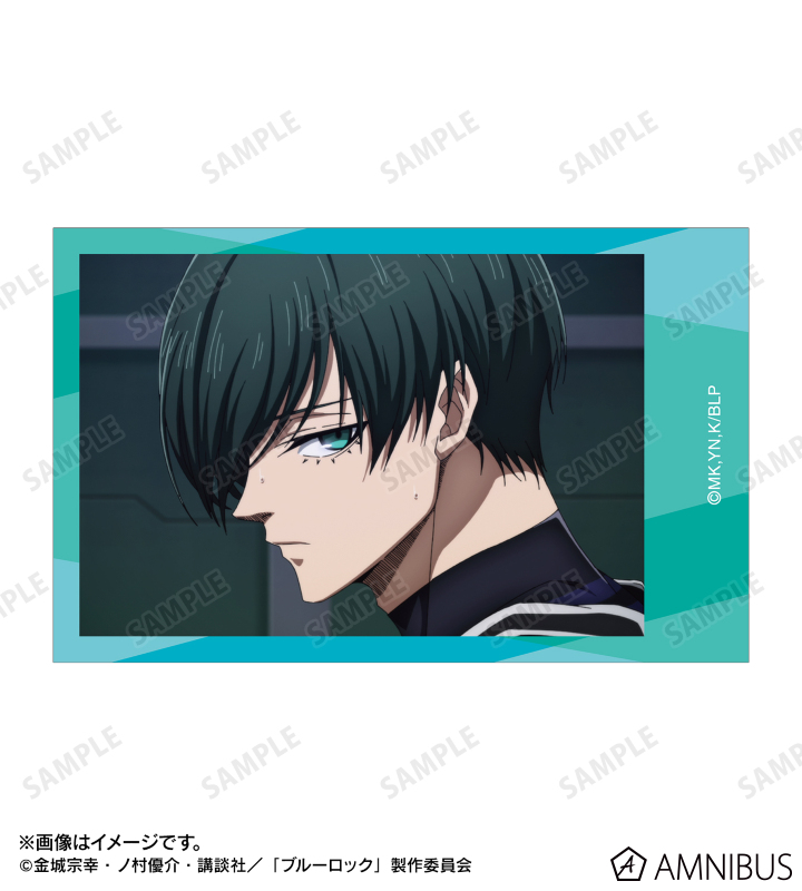 糸師 凛 場面写インスタントカメラ風イラストカード2枚セット