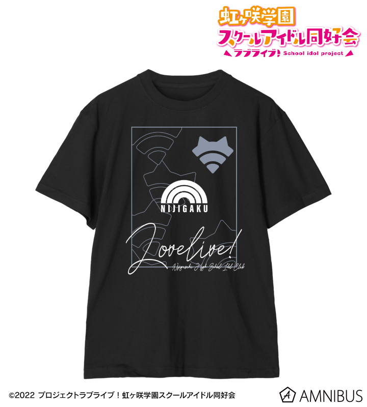 ZOZO　虹ヶ咲コラボTシャツ＆アクキー　ミア・テイラー ラブライブ！虹ヶ咲学園スクールアイドル同好会 ペイントTシャツ