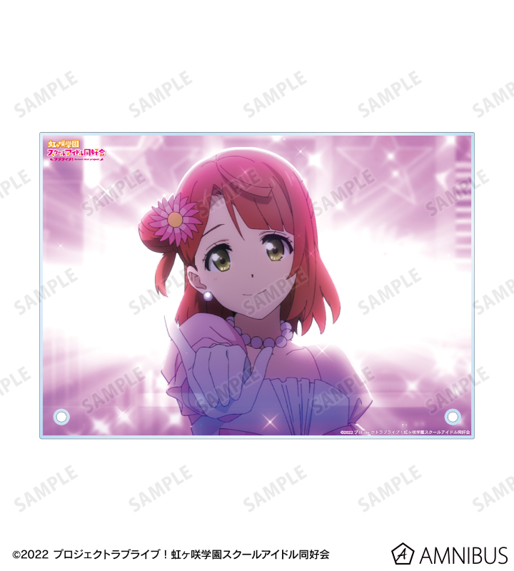 桃稚ちあ オンラインくじ A賞 二層A4アクリルパネル 2 ラブライブ!虹ヶ咲学園スクールアイドル同好会 - Awakening