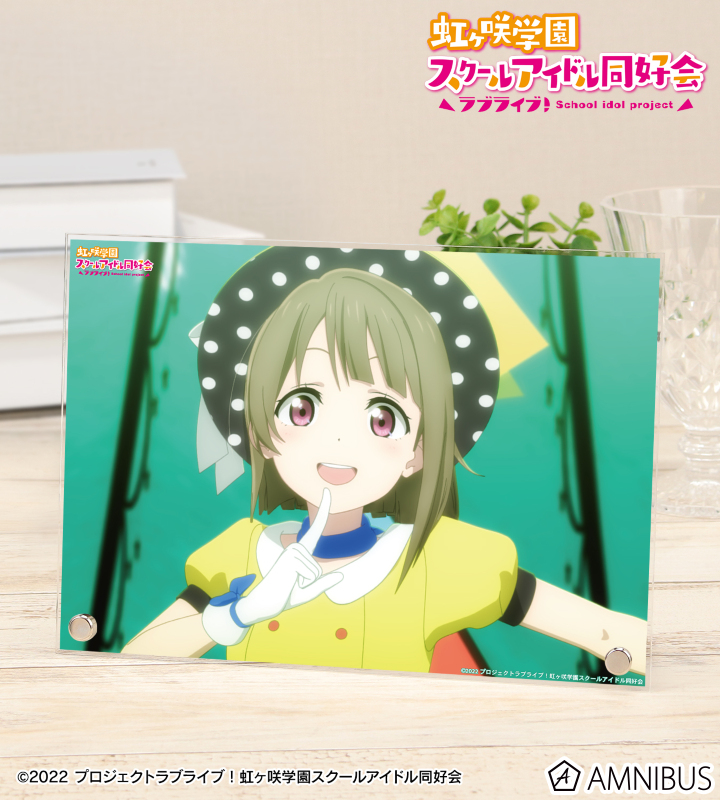 雑貨　Poppin’ Up! アクリルブロック 「ラブライブ!虹ヶ咲学園スクールアイドル同好会」 ラブライブ！虹ヶ咲学園スクールアイドル同好会 - Poppin' Up