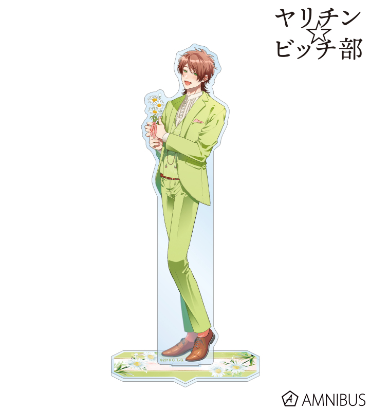 ヤリチンビッチ部　おげれつたなか　A5アクリルプレート　2巻裏表紙絵　アクスタ 書籍 > その他書籍 > 【その他(書籍)】おげれつたなか先生