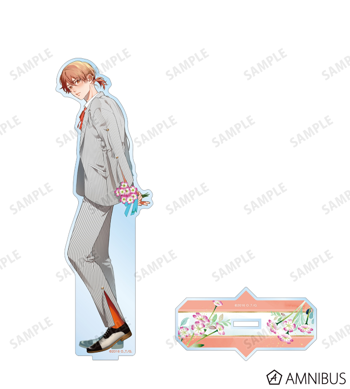 ヤリチンビッチ部　おげれつたなか　A5アクリルプレート　2巻裏表紙絵　アクスタ ヤリチン☆ビッチ部 - おげれつたなか先生 描き下ろし スーツver
