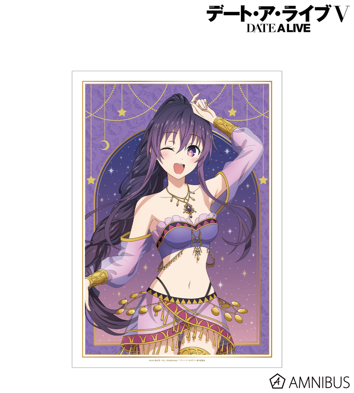 【未開封】 デート・ア・ライブ 夜刀神十香 布ポスター アニメ「デート・ア・ライブV」 - 描き下ろし 夜刀神十香 踊り子