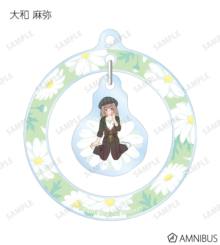 トレーディング Botania ゆらゆらアクリルキーホルダー ver.C