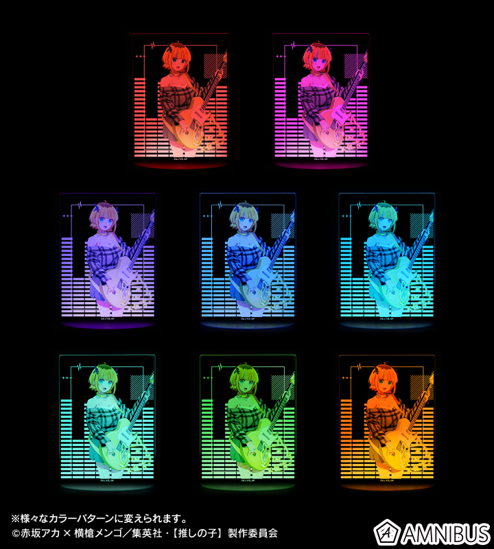 【推しの子】 描き下ろし MEMちょ ロックバンドver. ライトアップアクリルスタンド